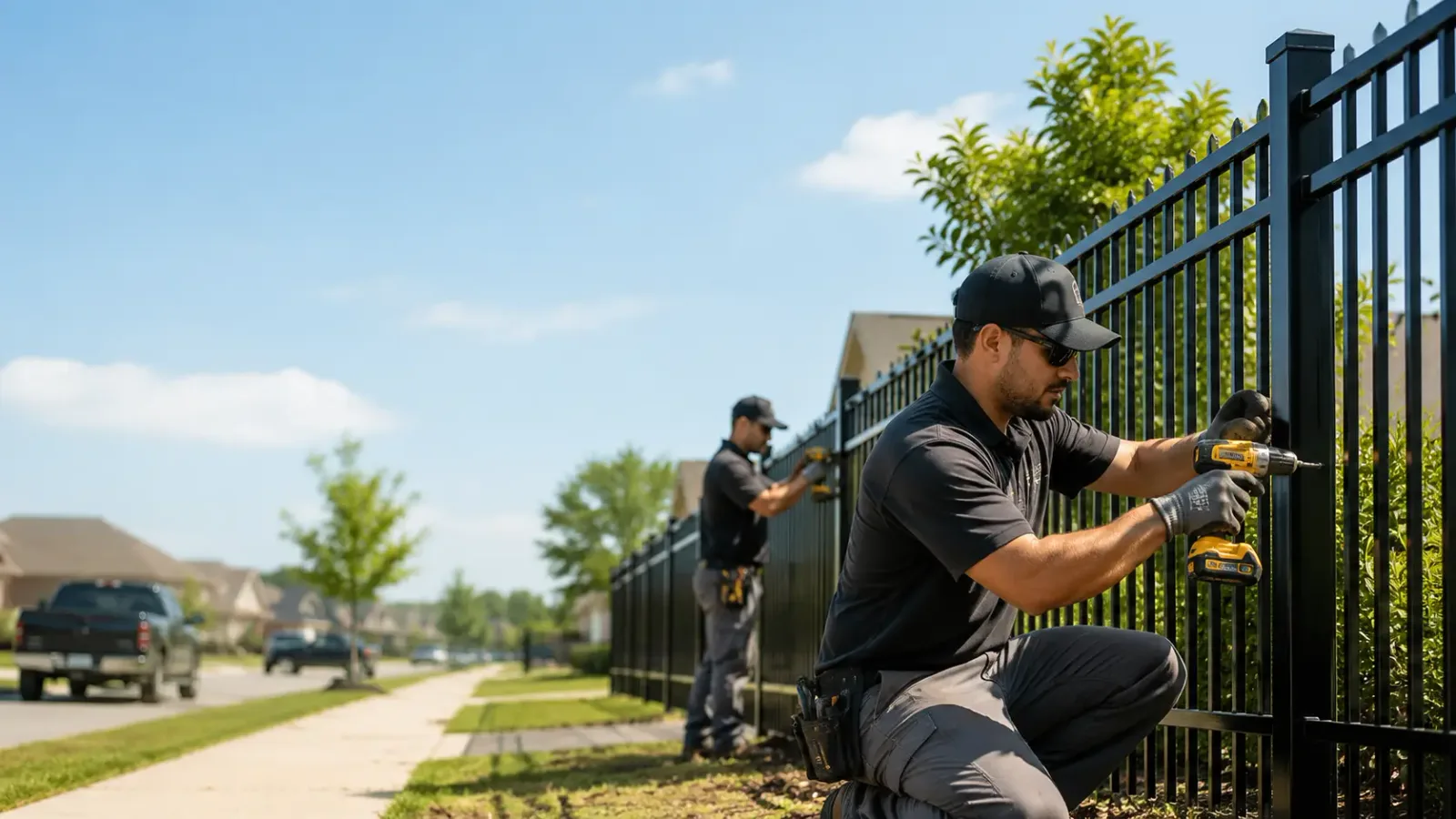 Metal Fence Installation in Augusta, GA